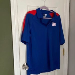 NY GIANTS COLLARED SHIRT